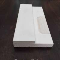 interior primed flat wood door jambs