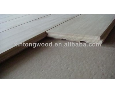 Paulownia wooden flooring/wood floor for boat